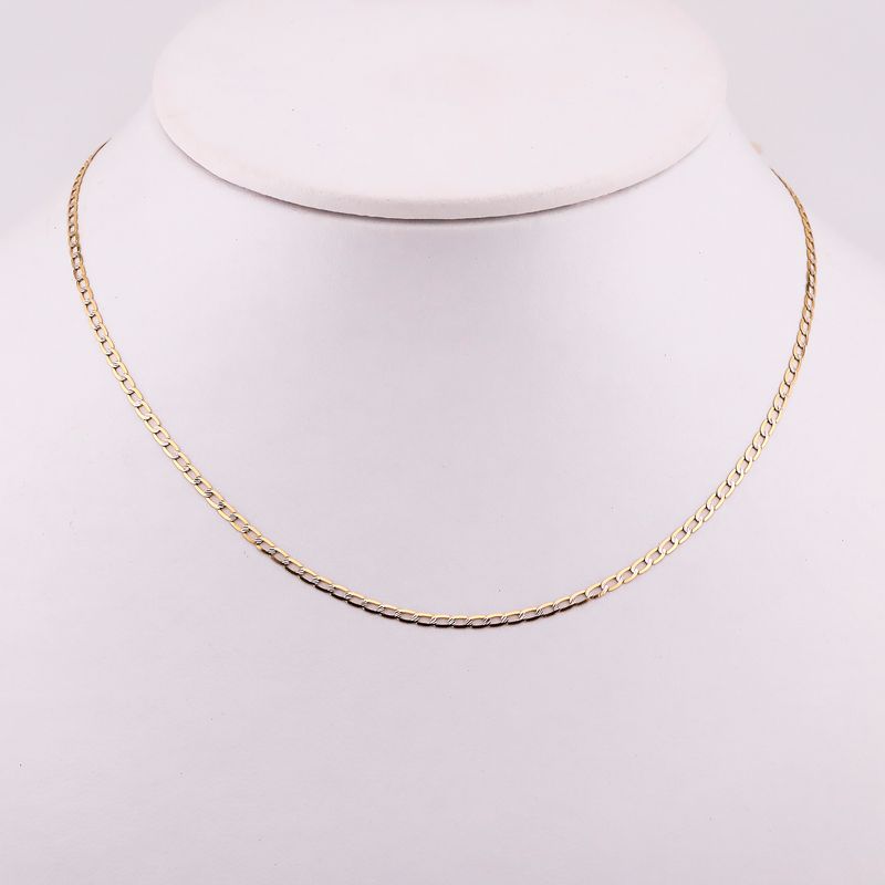 Cadena Eslabon Diam. 14k 1.8g 45cm