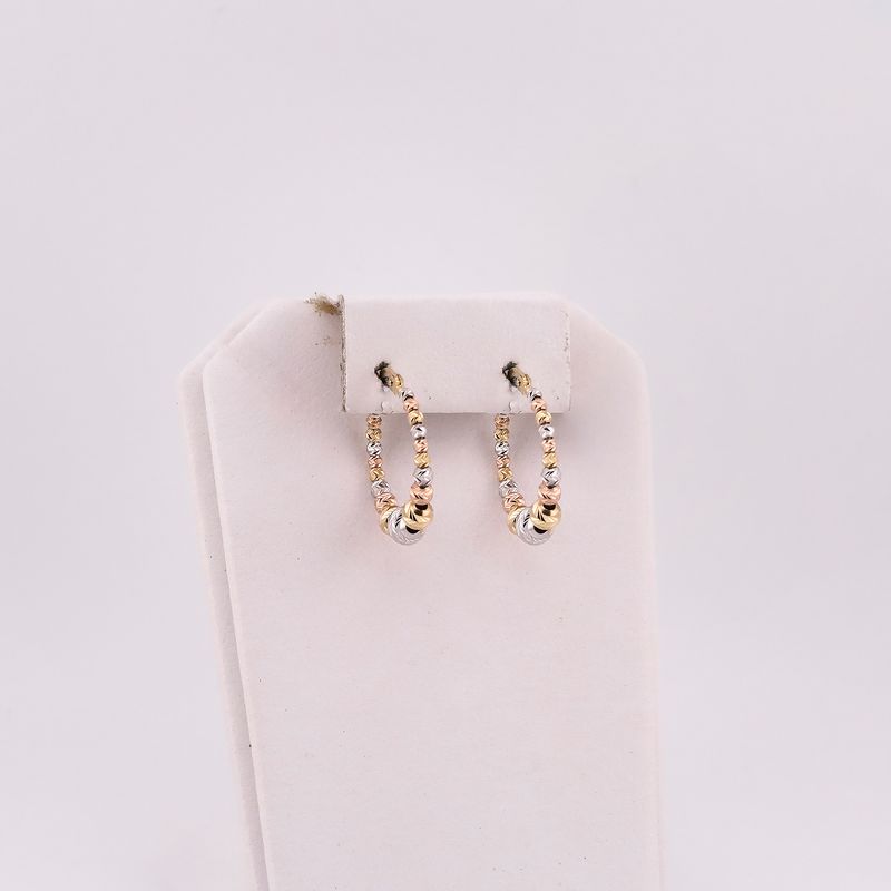 Arracadas Borlas Tns 14k 3g