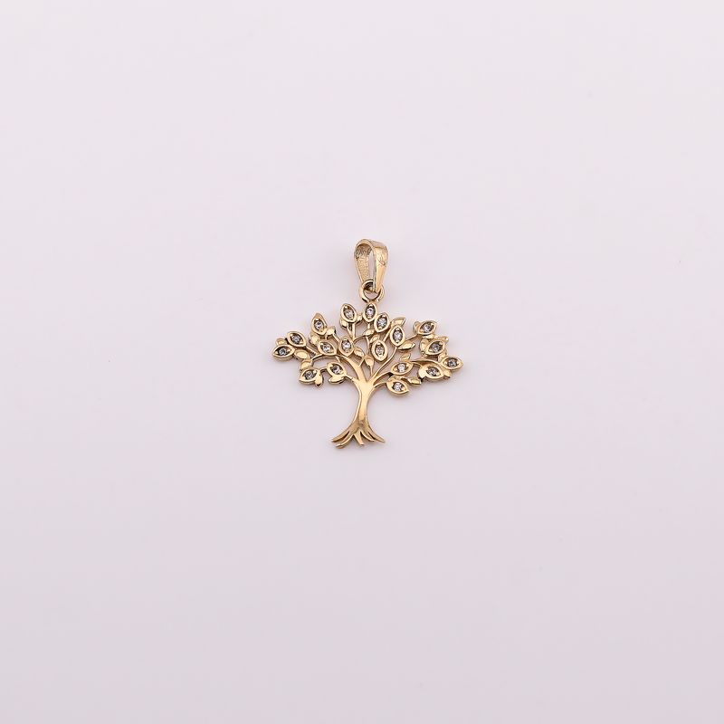 Dije Arbol De La Vida C/p 14k 1.4g