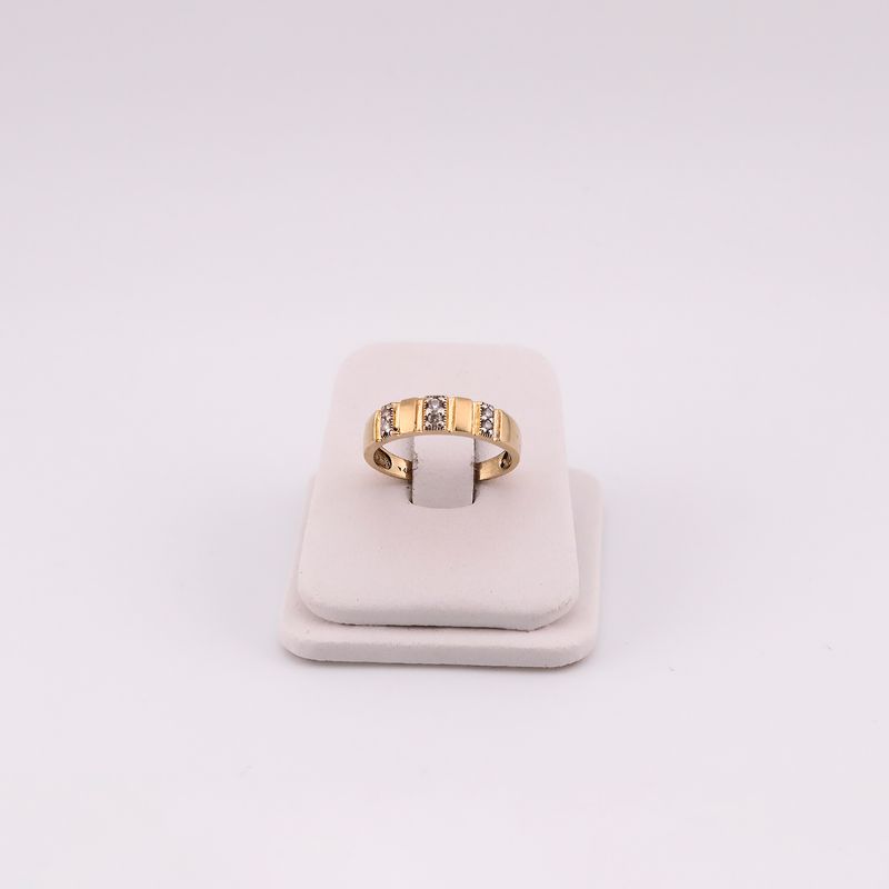 Anillo C/p 14k 2.6g #7