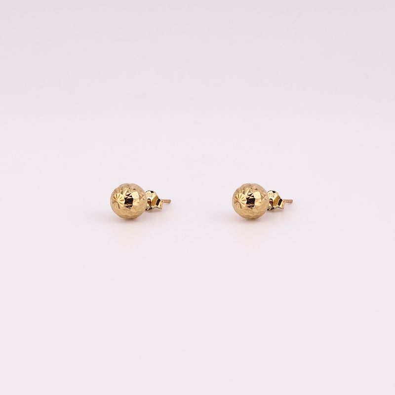 Aretes Esfera 14k 1.5g
