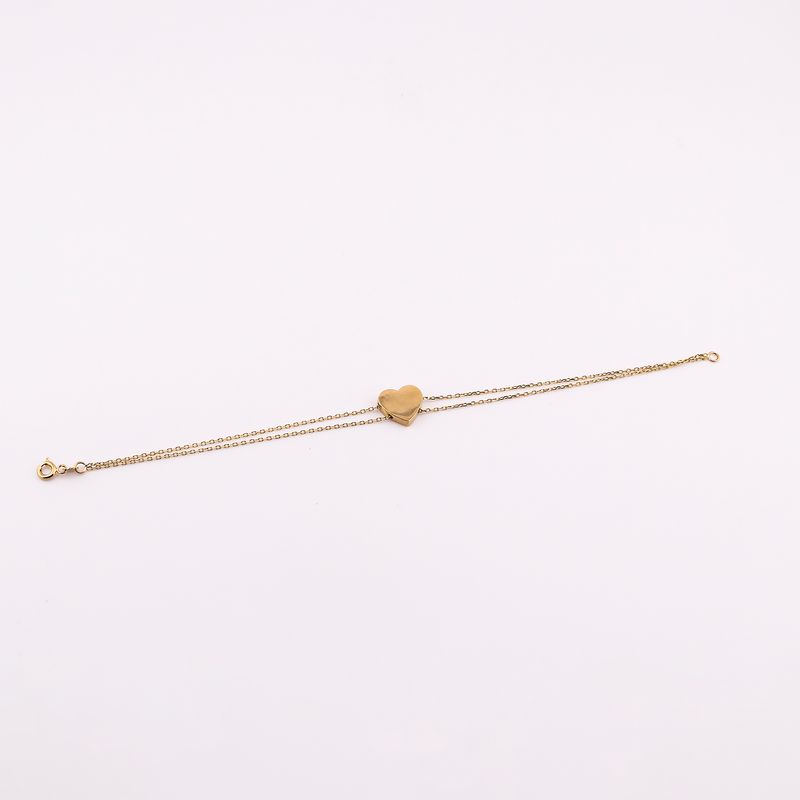 Pulso Corazon 14k 2.1g 17cm