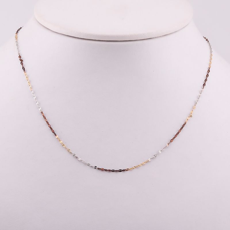 Cadena Granito Tnos 10k 0.6g 45cm