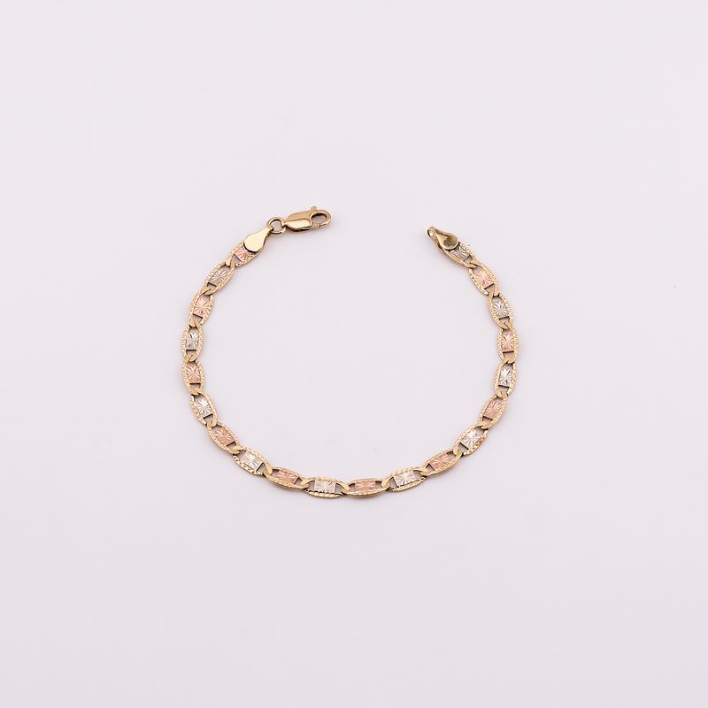 Pulso Valentino  14k 4.3g 17cm