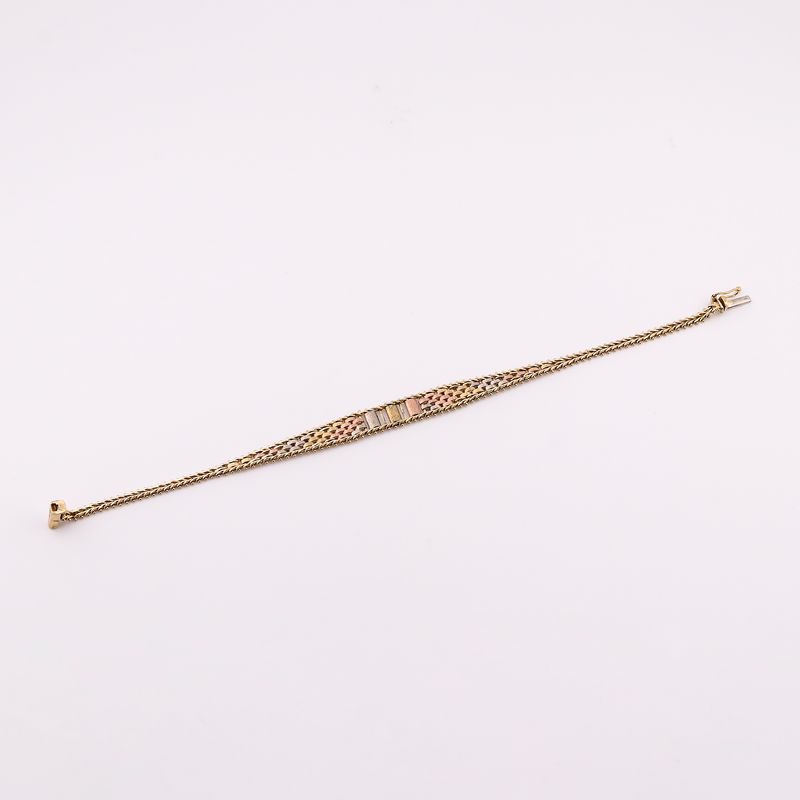 Pulso Petatillo 14k 7.8g 20cm