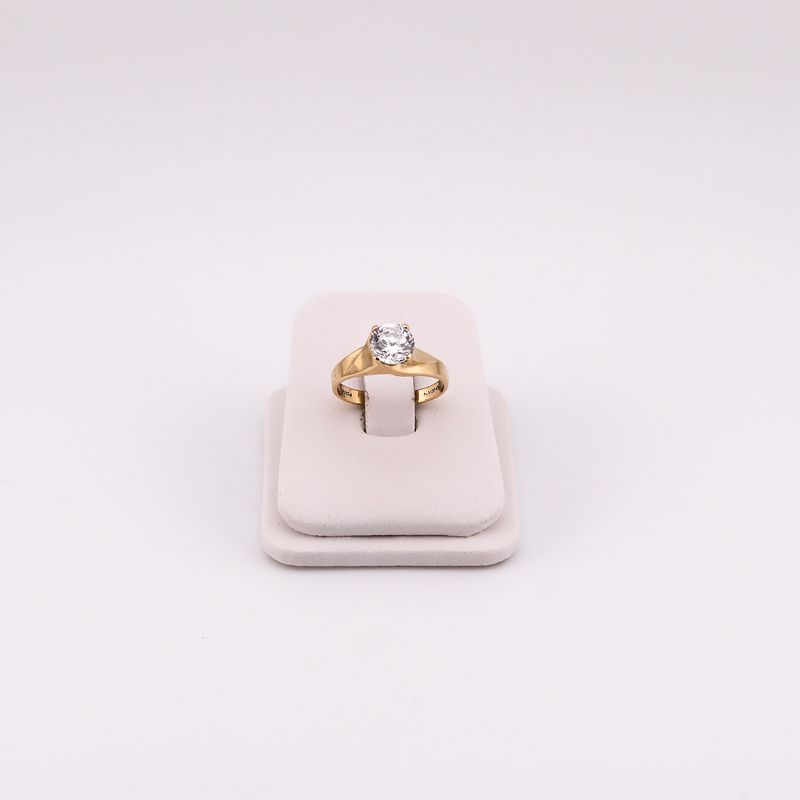Anillo  C/p Bca 14k 3.4g #6