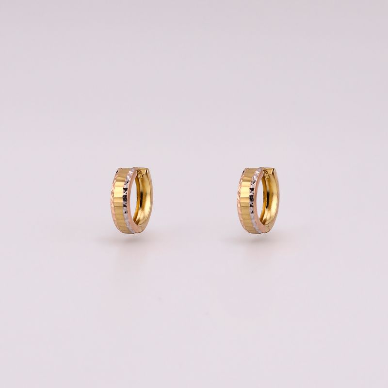 Aretes Huggies Relim. 14k 1.6g
