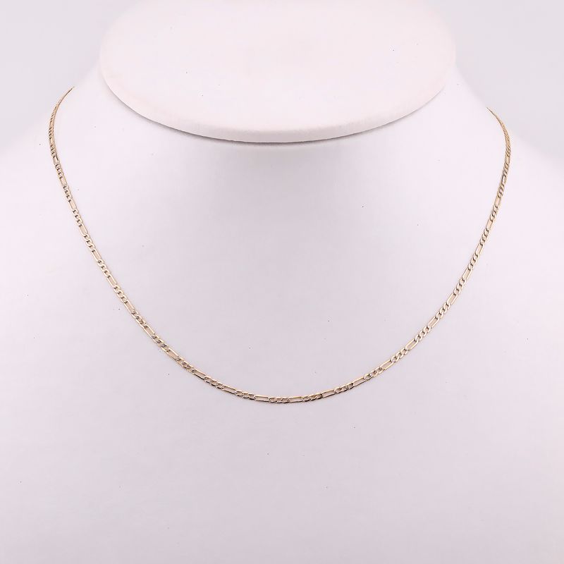 Cadena Cartiuer Dimant. 14k 1.8g 50cm