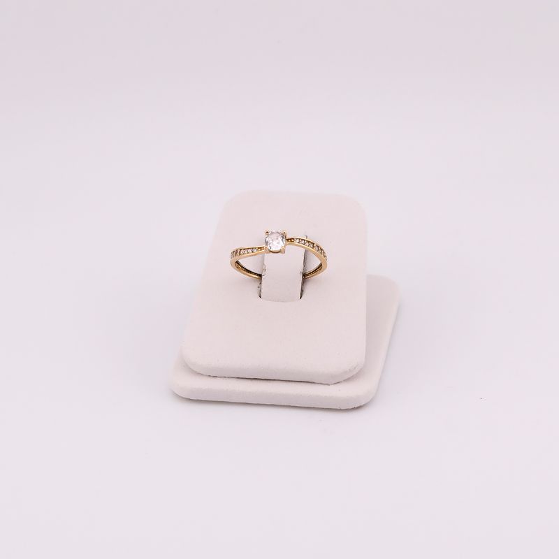 Anillo C/p Bca 14k 1.1g #6