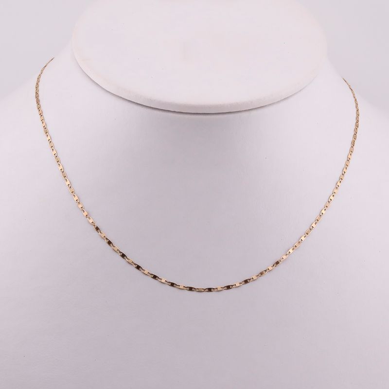 Cadena Valentino 14k 1.2g 40cm