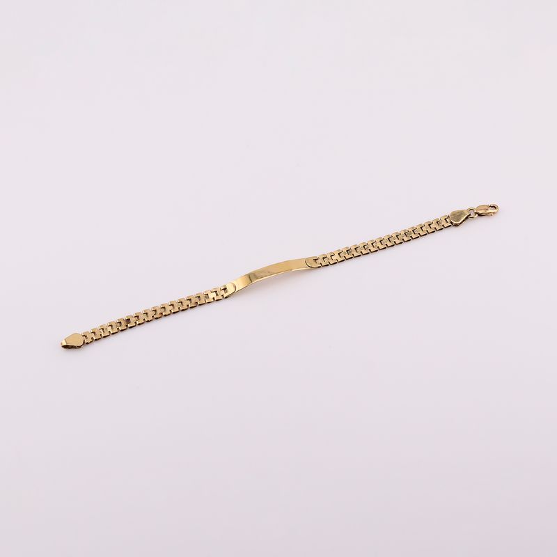 Esclava Tipo Rolex 14k 3.9g 14cm