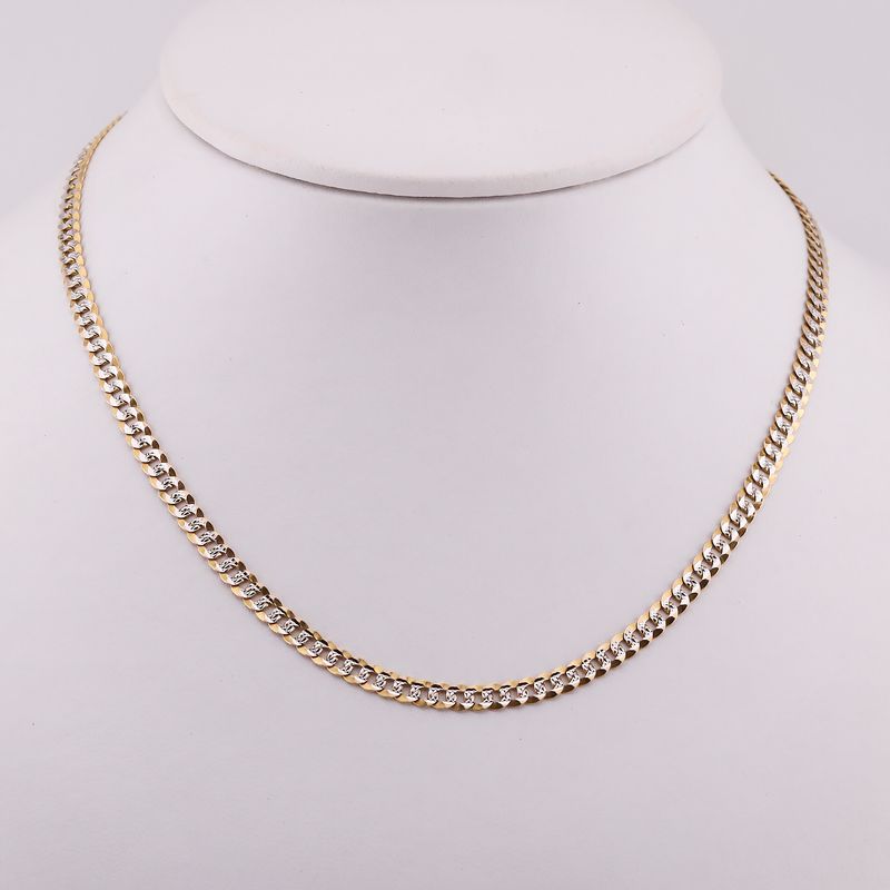 Cadena Eslabon Diam. 14k 12.1g 60cm