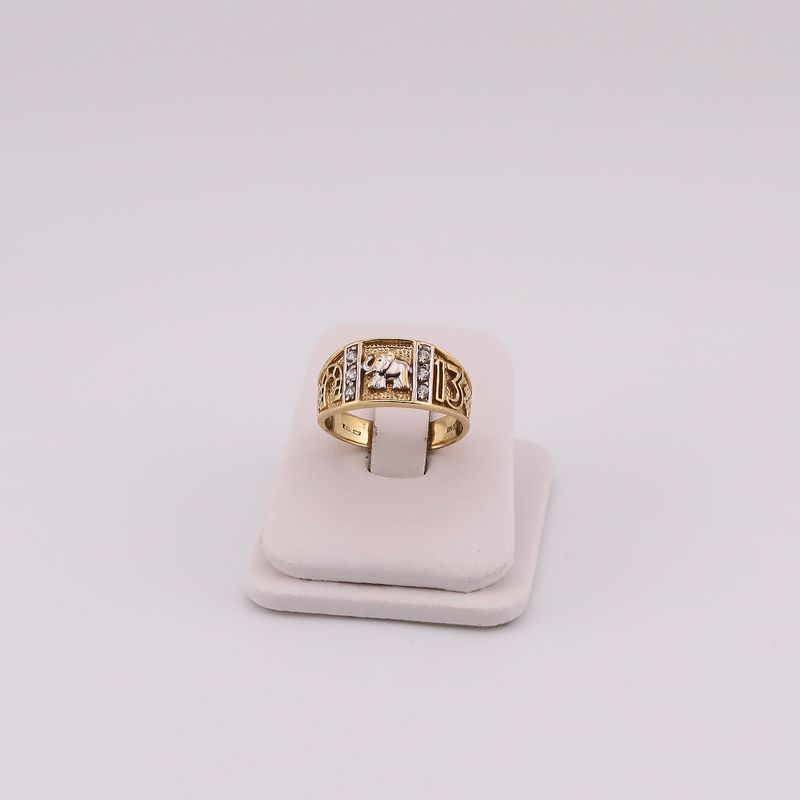 Anillo Suerte 14k 5.3g #9.5