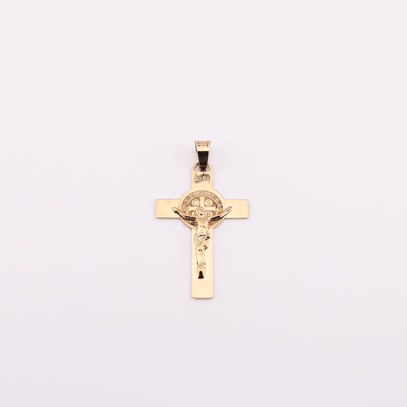 Dije Doble Imagen 14k 1.5g