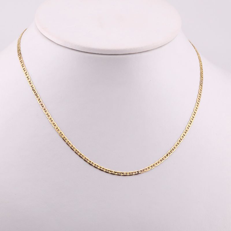 Cadena Escalera 14k 3.5g 40cm