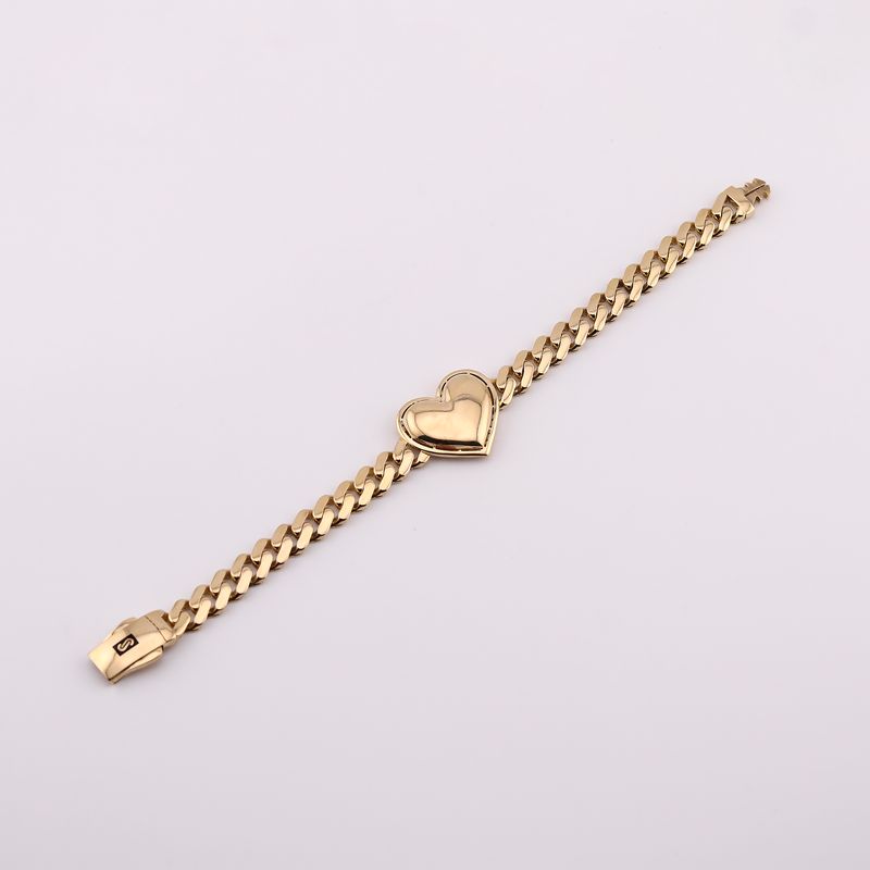 Pulso Corazon  14k 11.5g 16cm