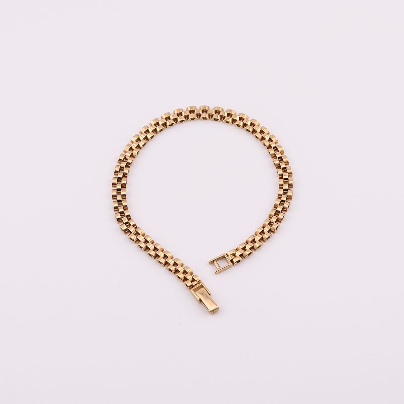 Pulso Tipo Rolex 14k 12.1g 21cm