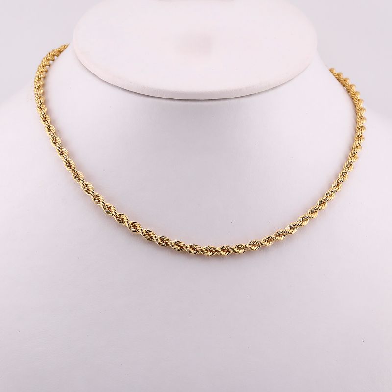 Cadena Torzal 14k 8.1g 50cm