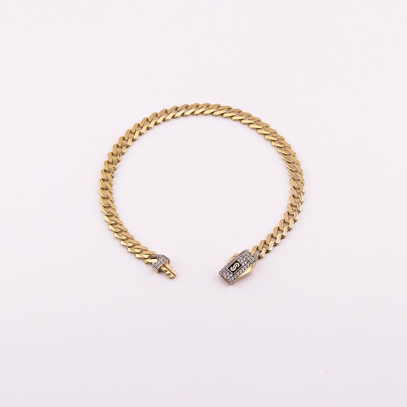 Pulso Tipo Monaco 14k 5.4g 18cm