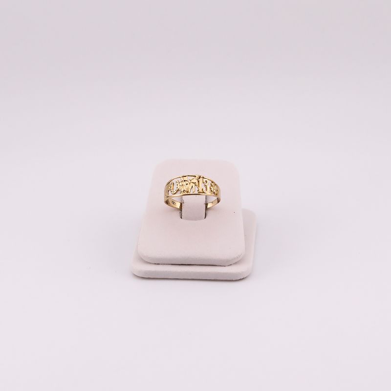 Anillo Suerte 14k 1.5g #8