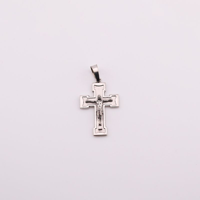 Dije Cruz Cristo Bca. 14k 3.9g