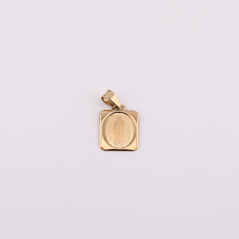 Dije Cuadro Virgen 14k 0.9g