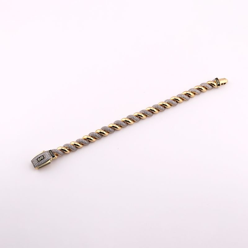 Pulso Tipo Monaco C/p 14k 20g