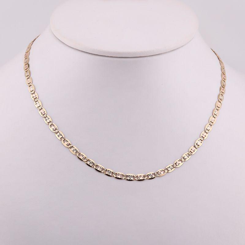 Cadena Valentino 14k 9.3g 50cm