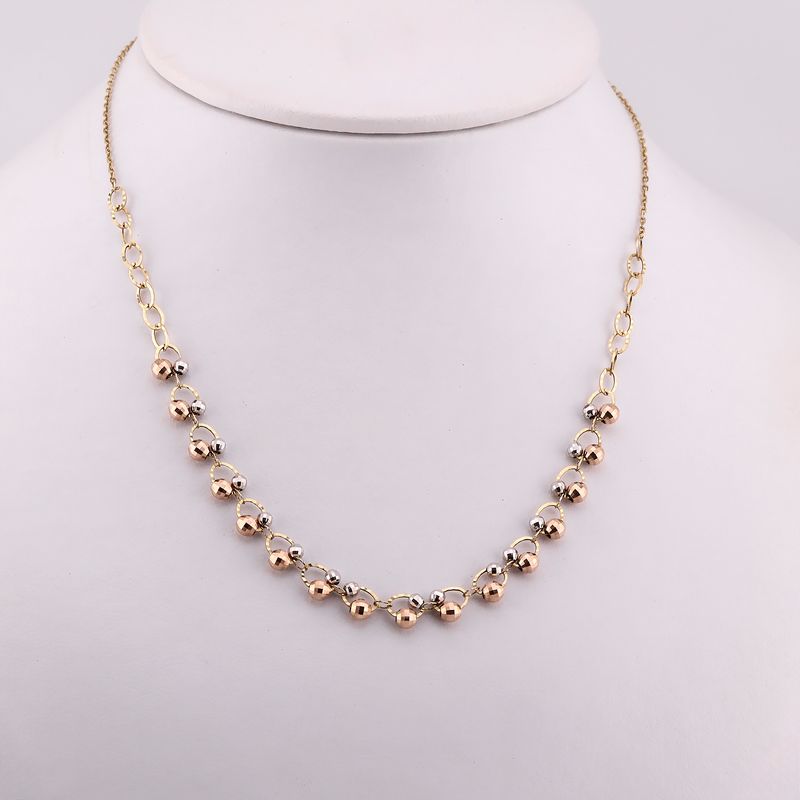 Gargantilla Borlas 14k 6.4g