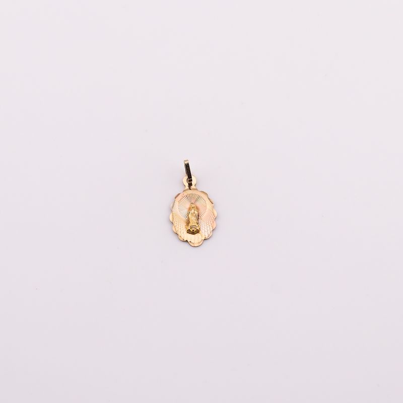 Dije Flor Virgen 14k 0.9g