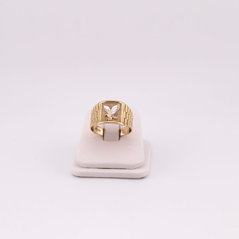 Anillo Aguila  14k 4.5g #10