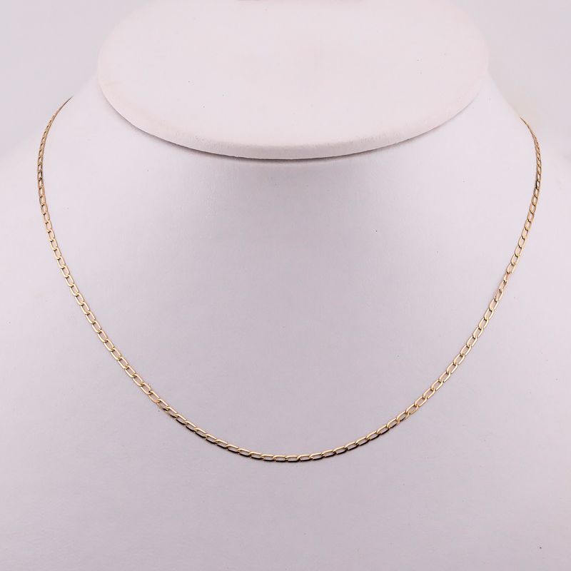 Cadena Eslabon Diam. 14k 1.3g 55cm