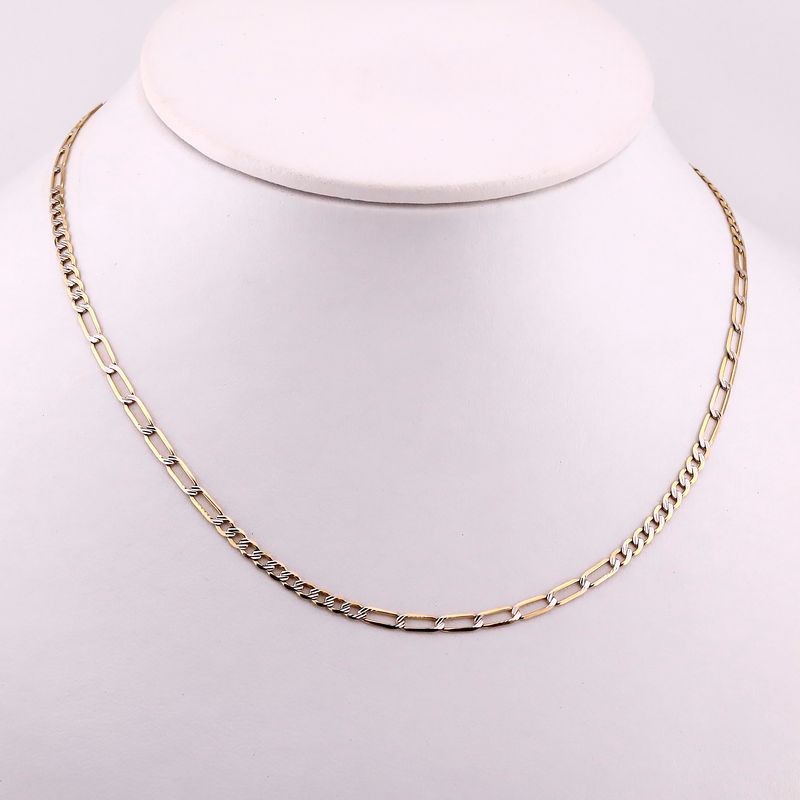 Cadena Eslabon Diam. 14k 6.5g 55cm