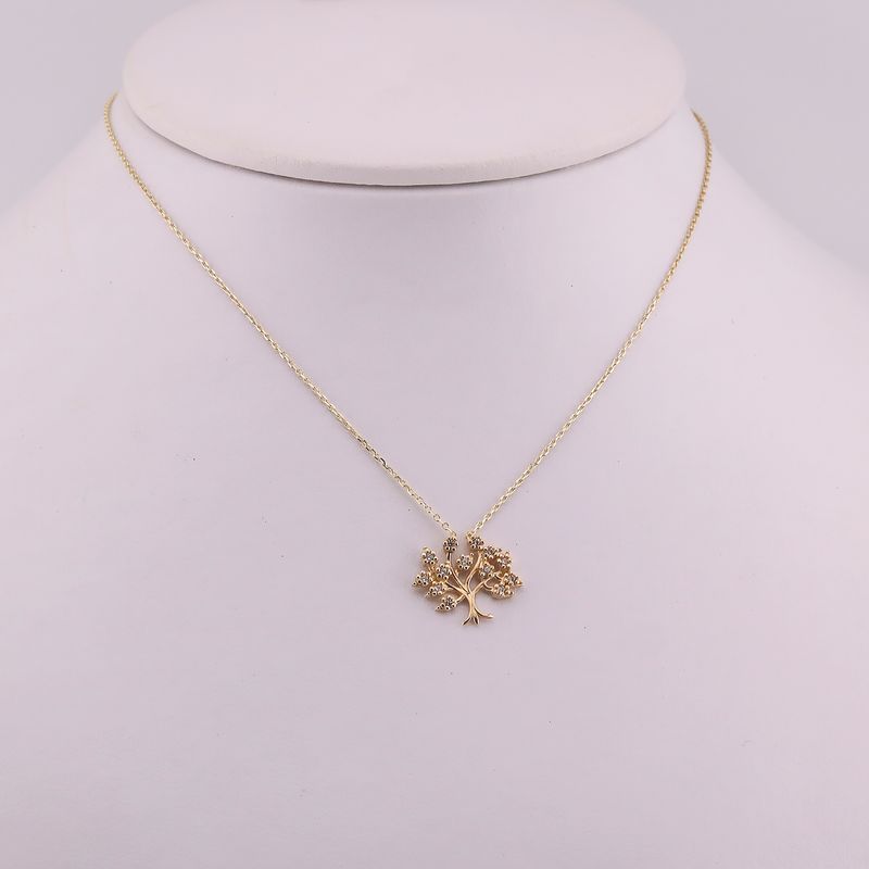 Gargantilla Arbol De La Vida Cp/ 10k 2.4g