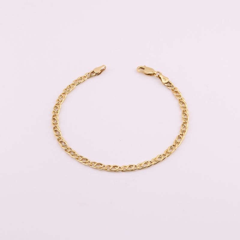 Pulso Ojo De Tigre  10k 2.4g  20cm