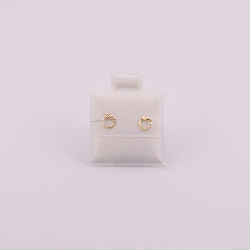 Broqueles Manzana Silueta 0.1g