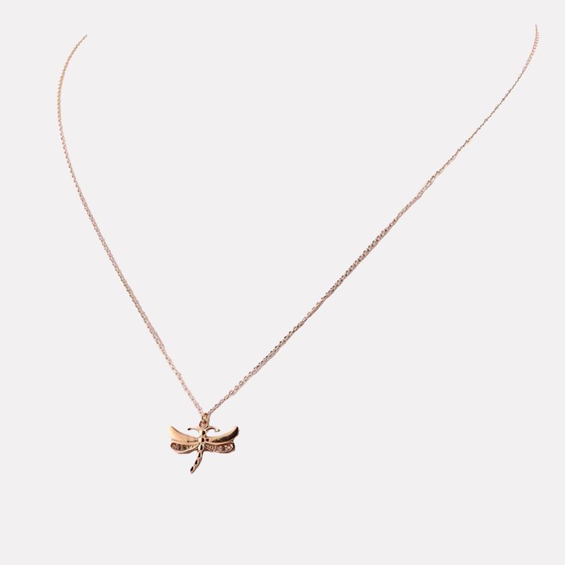 Gargantilla Libelula 14K 2.0g