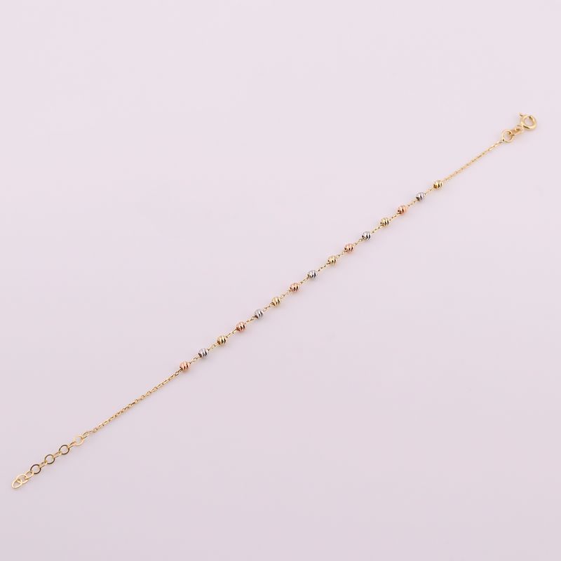 Pulsera Viviana  3 Tnos 14k 1.3g 17cm