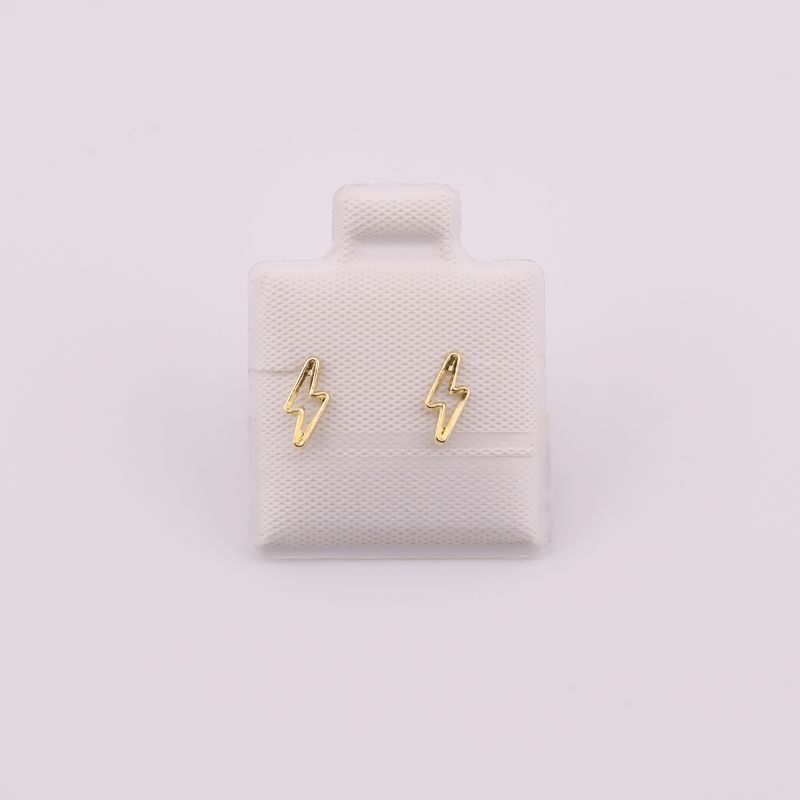 Broqueles Rayito Silueta 10k 0.1g