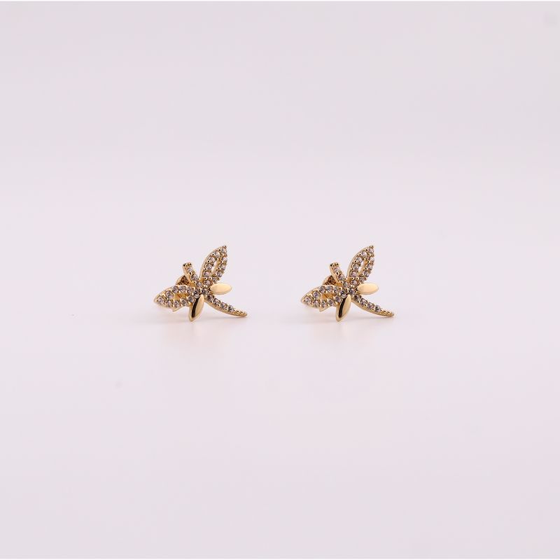 Aretes Libelula 14k 1.6g
