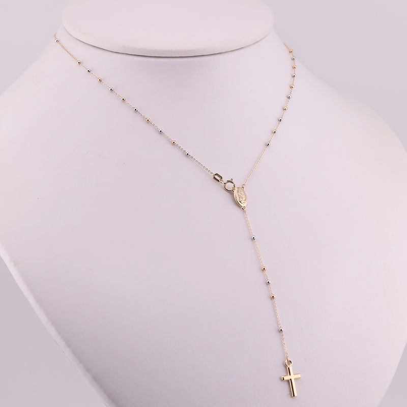 Rosario Tns 14k 2.5g 55cm