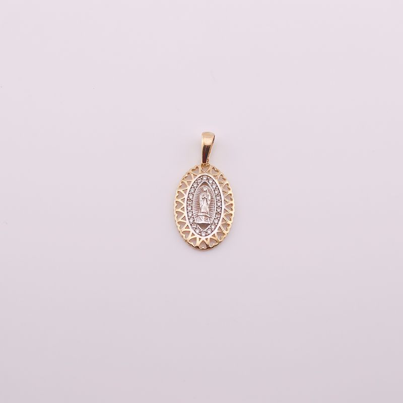 Dije Virgen C/p 14k 1.9g