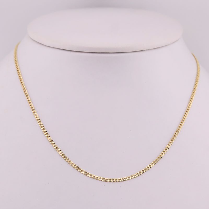 Cadena Eslabon 14k 50cm 1.8