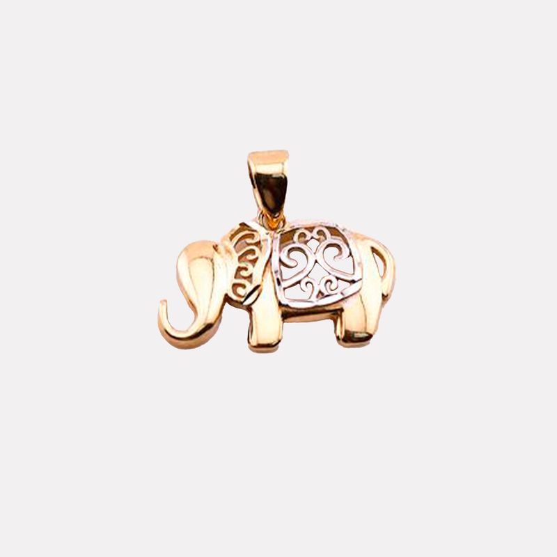Dije Elefante 2 Tns 14K 1.2g