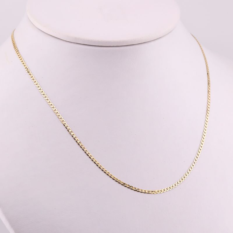 Cadena Eslabon 14k 55cm 2.7g