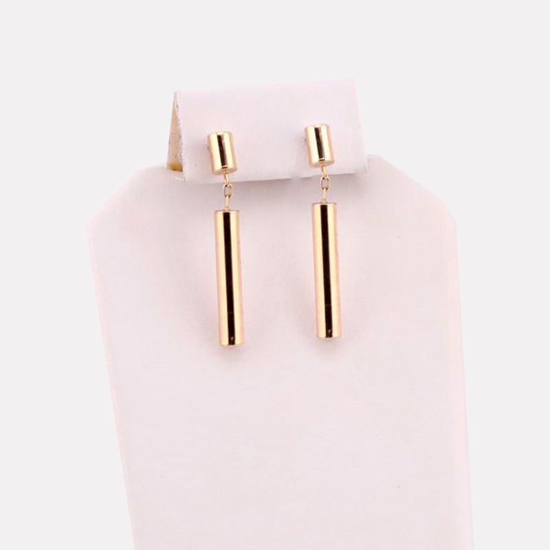 Aretes Barra 14K 1.9g