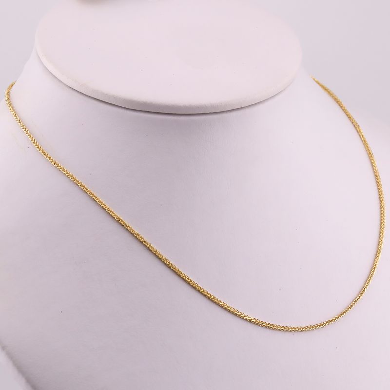 Cadena Espiga 10k 1.7g 50cm