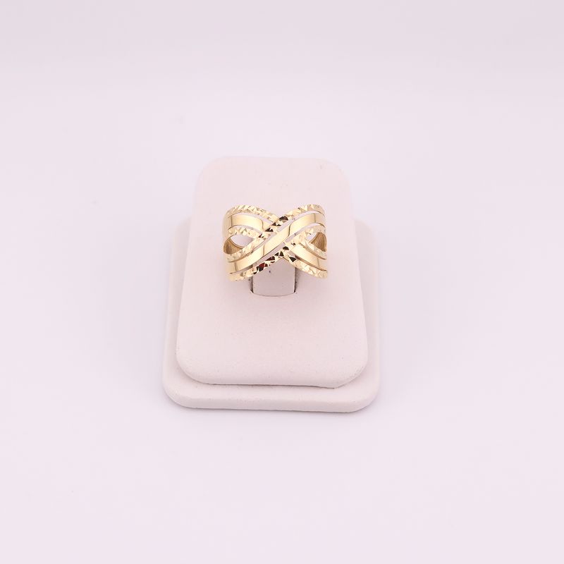 Anillo Infinito Gde. 14k 2.7g #8