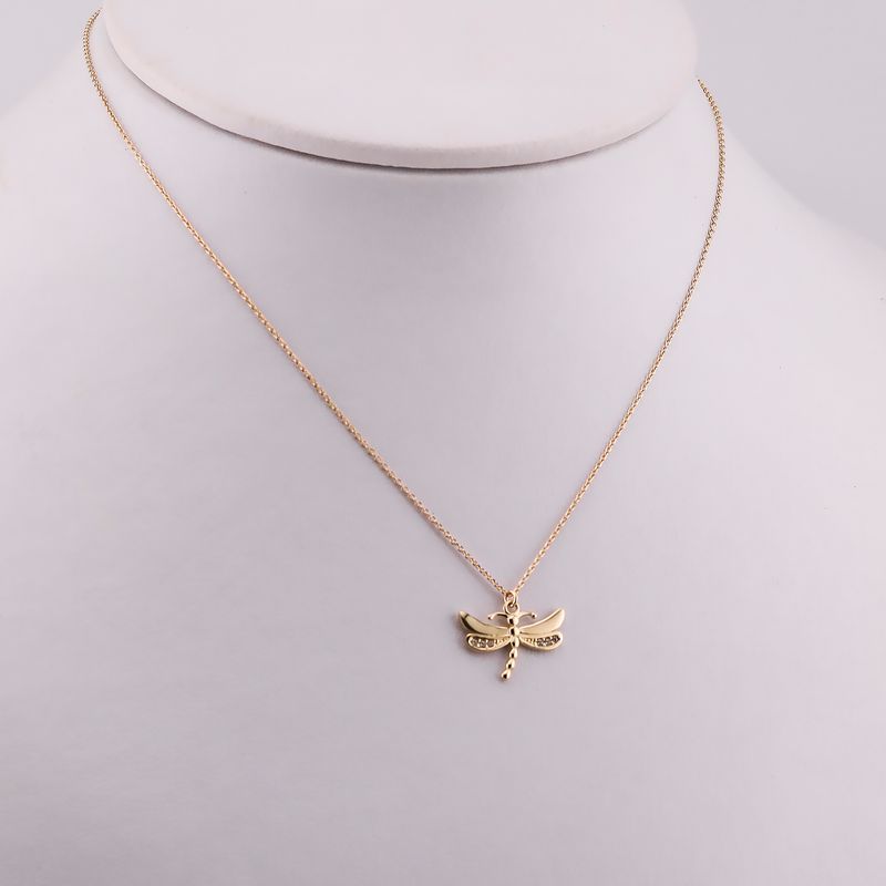 Gargantilla Libelula C/p 10k 1.8g