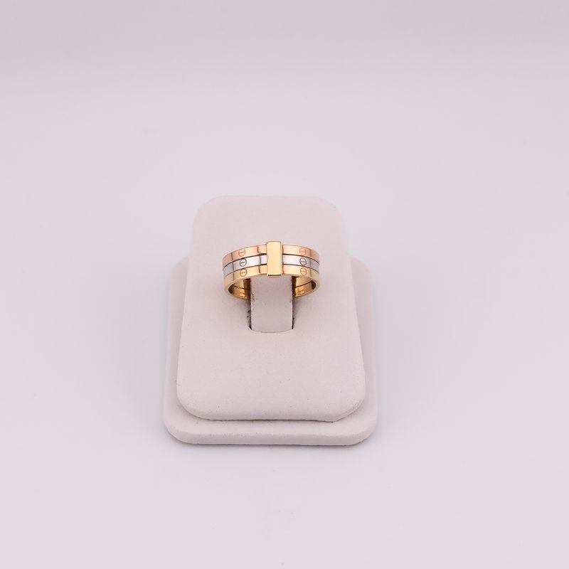Anillo Tipo Cartier 14k 1.1g #6